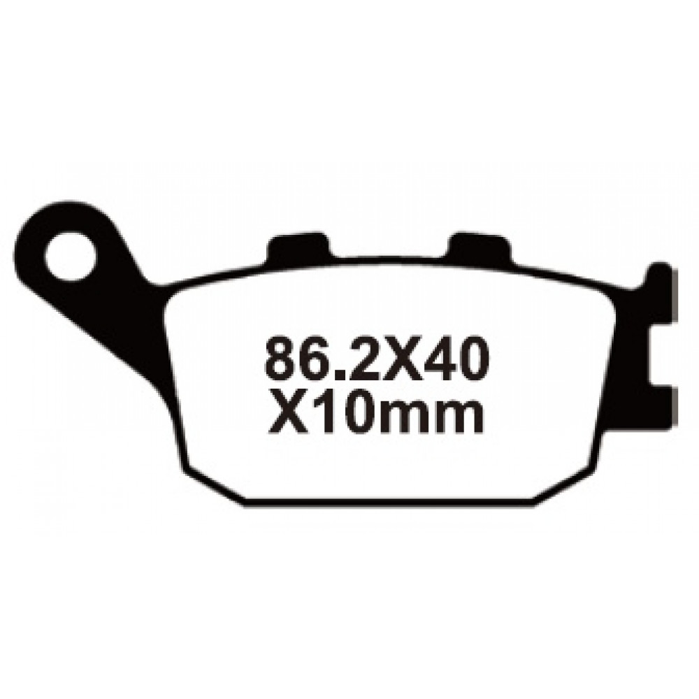 Тормозные колодки YONGLI YLF103 (FA174)