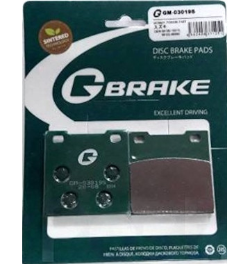 Колодки тормозные G-brake GM-03019S