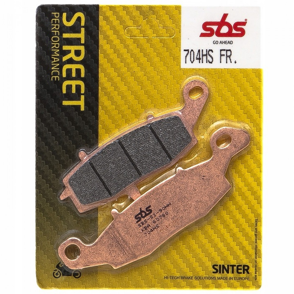 Тормозные колодки передние SBS 704HS (FDB2048)
