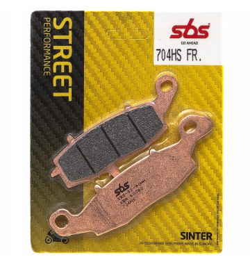Тормозные колодки передние SBS 704HS (FDB2048)