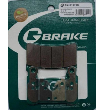 Колодки G-BRAKE GM-01076S (265)
