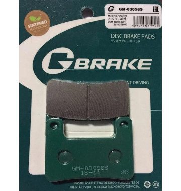 Колодки тормозные G-brake GM-03056S (FA373)