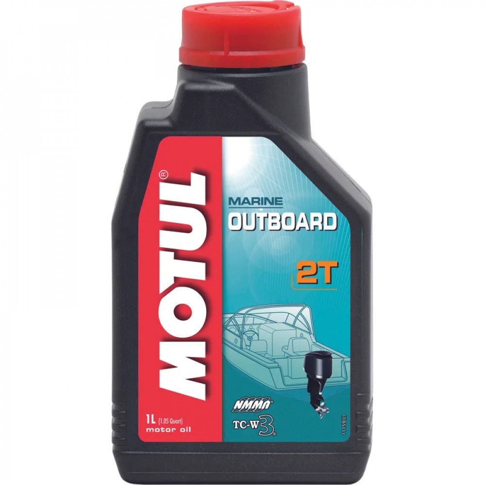 MOTUL OUTBOARD 2Т 1л (для 2-тактн подвесных лодочных двигател.) (масло моторное)