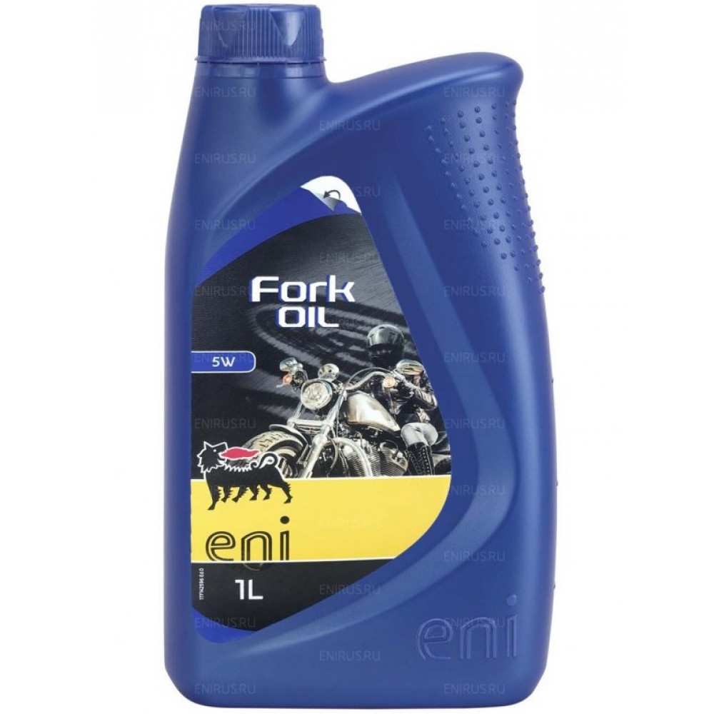 Масло вилочное для мотоциклов и скутеров ENI Fork 5W 1л