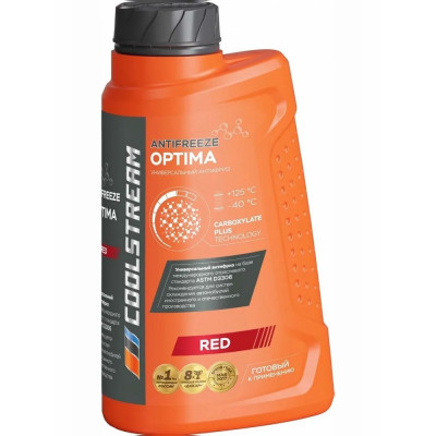 Антифриз COOLSTREAM OPTIMA (красный) 1кг