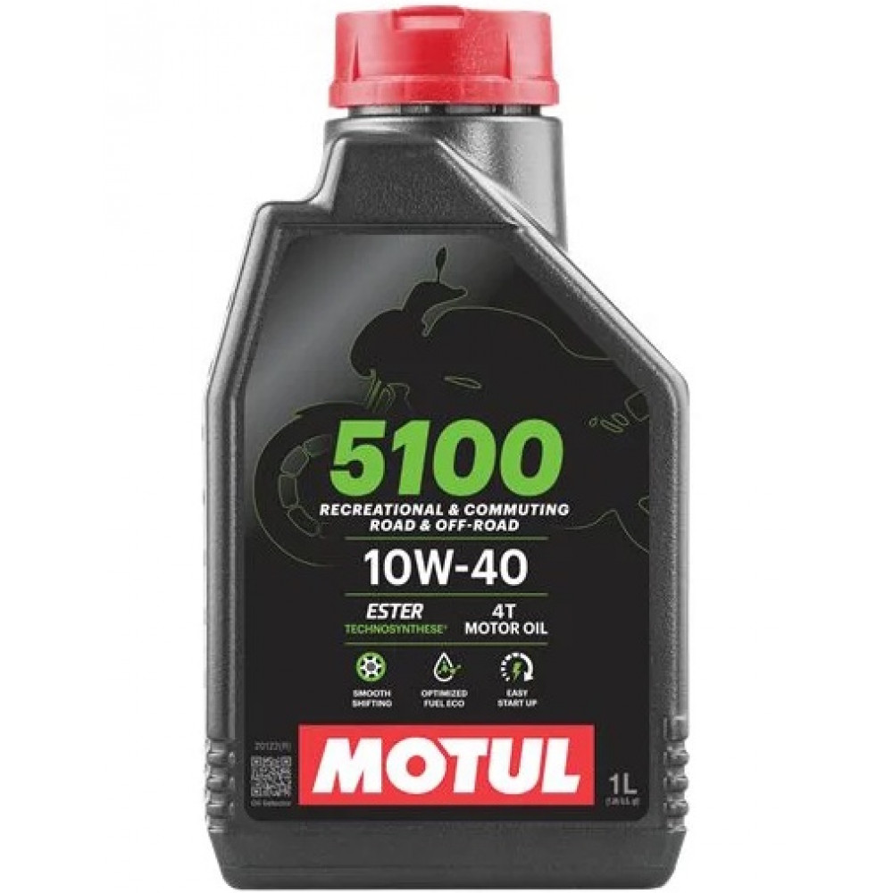 MOTUL 5100 4T 10W40 1л полусинтетика (масло моторное)