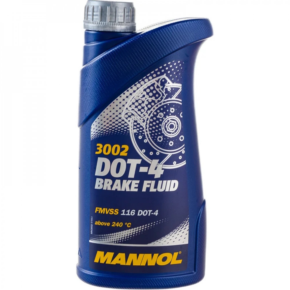 MANNOL DOT-4 жидкость тормозная ( 0,910кг)