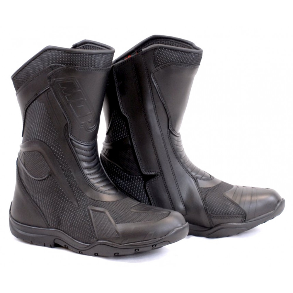 MCP Мотоботы MOTORIZER Leather Waterproof (черный, 42)