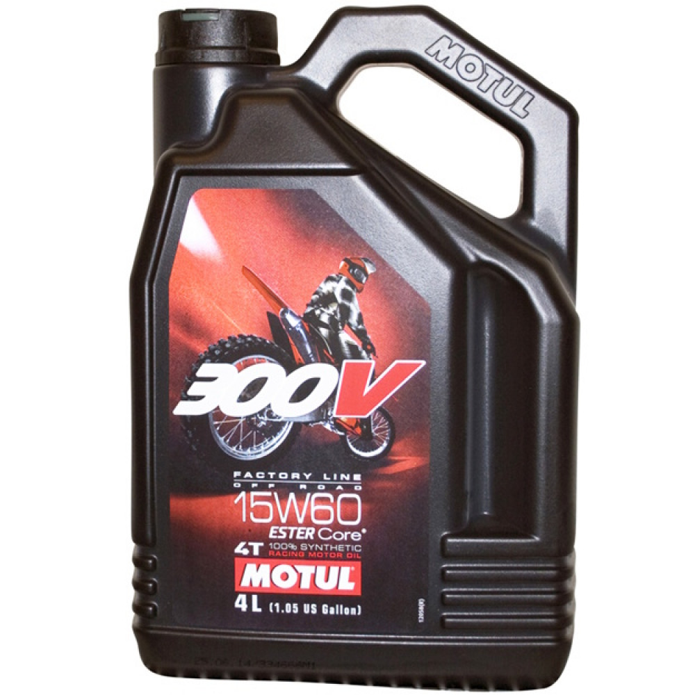 MOTUL 300V OFF ROAD 15W60 4T 100% СИНТЕТ 4л (масло моторное)