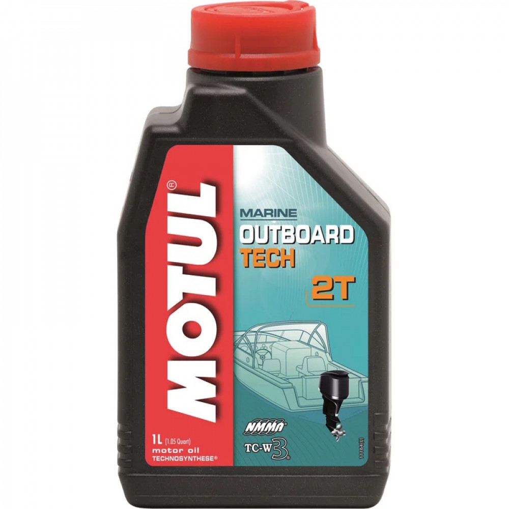 MOTUL OUTBOARD TECH 2Т 1л п\синт (для 2-тактн подвесных лодочных двигател.) (масло моторное)