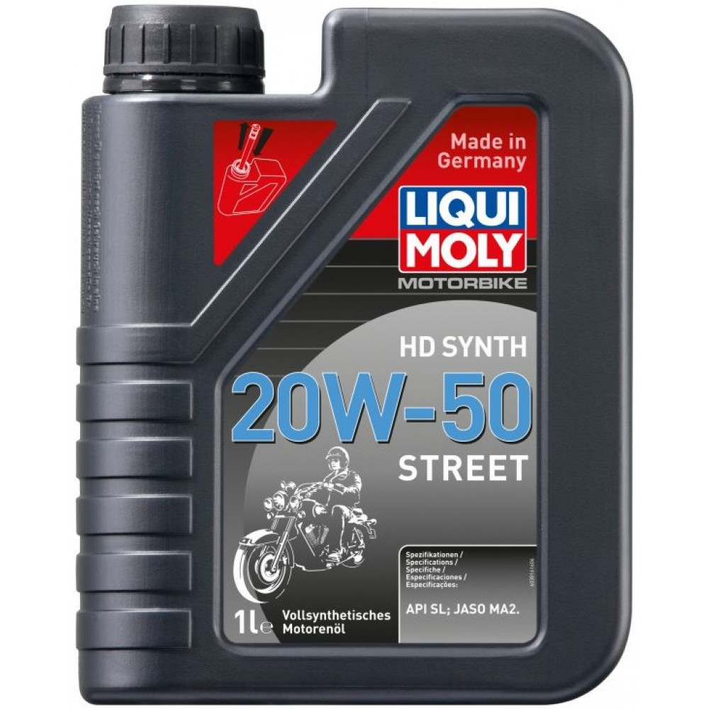 Liqui Moly Motorbike 4Т HD Synth Street 20W-50 1л