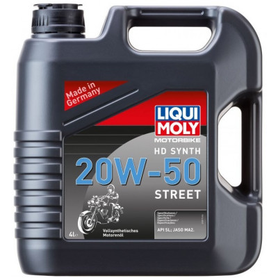 Liqui Moly Motorbike 4Т HD Synth Street 20W-50 4л
