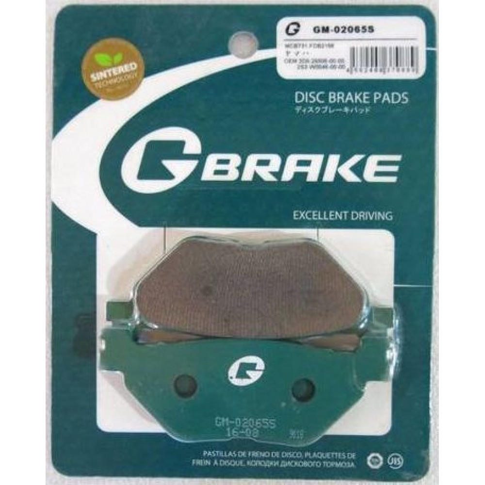Колодки G-BRAKE GM-02065S (FA 319/2)