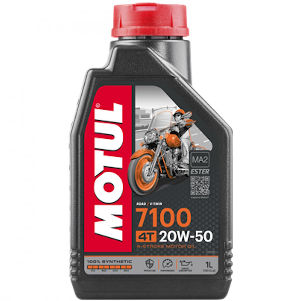 MOTUL 7100 4T 20W50 100% СИНТЕТ 4л(масло моторное)