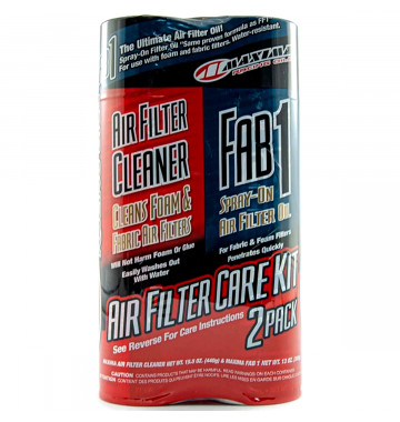 Набор для обслуживания воздушного фильтра Maxima Air Filter Maintenance (2x400мл)