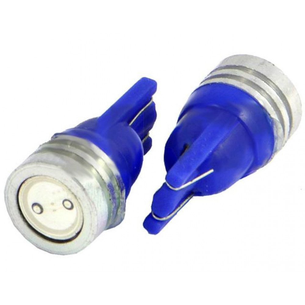 Лампа габарит, без цоколя (2шт) 5 SMD синий