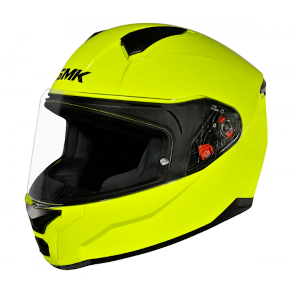 Шлем детский SMK BIONIC YOUTH, цвет жёлтый неон (YS)