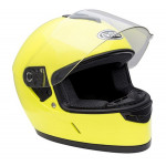 Мотошлем, шлем интеграл GSB G-349, Fluo Yellow M