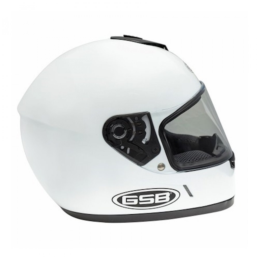 Мотошлем, шлем интеграл GSB G-349, Black/White L