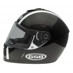 Мотошлем, шлем интеграл GSB G-349, Black/White L