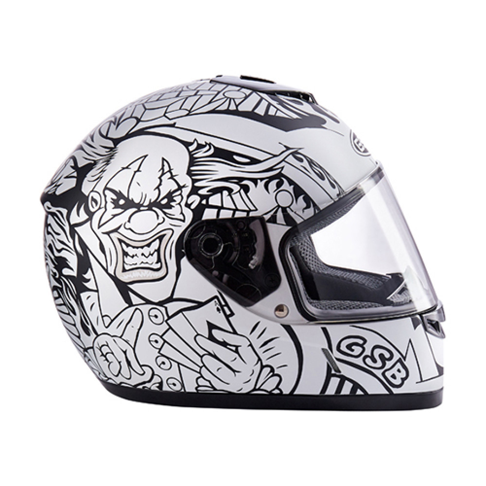 Мотошлем интеграл G-349 Evil Clown XL