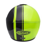 Мотошлем, шлем интеграл GSB G-349, Black/Green L