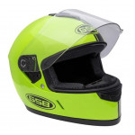 Мотошлем, шлем интеграл GSB G-349, Black/Green L