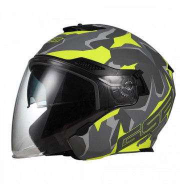 Мотошлем открытый GSB G-263 Green Camo XS