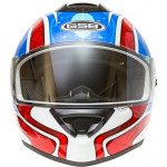 Шлем интеграл с солнцезащитными очками G-350 Blue Red XS