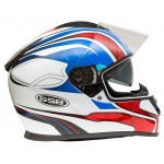 Шлем интеграл с солнцезащитными очками G-350 Blue Red XS