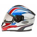 Шлем интеграл с солнцезащитными очками G-350 Blue Red XS