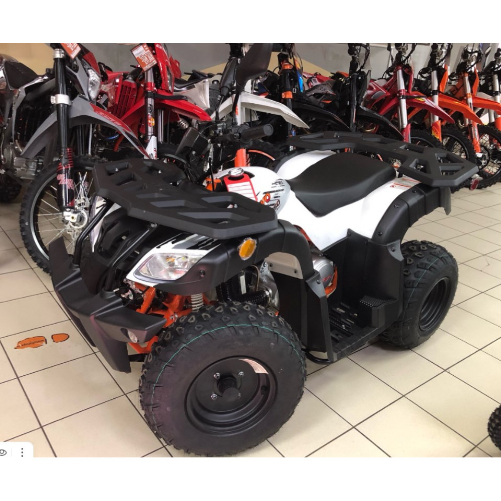 Квадроцикл KAYO AU150 CVT (белый 2024)