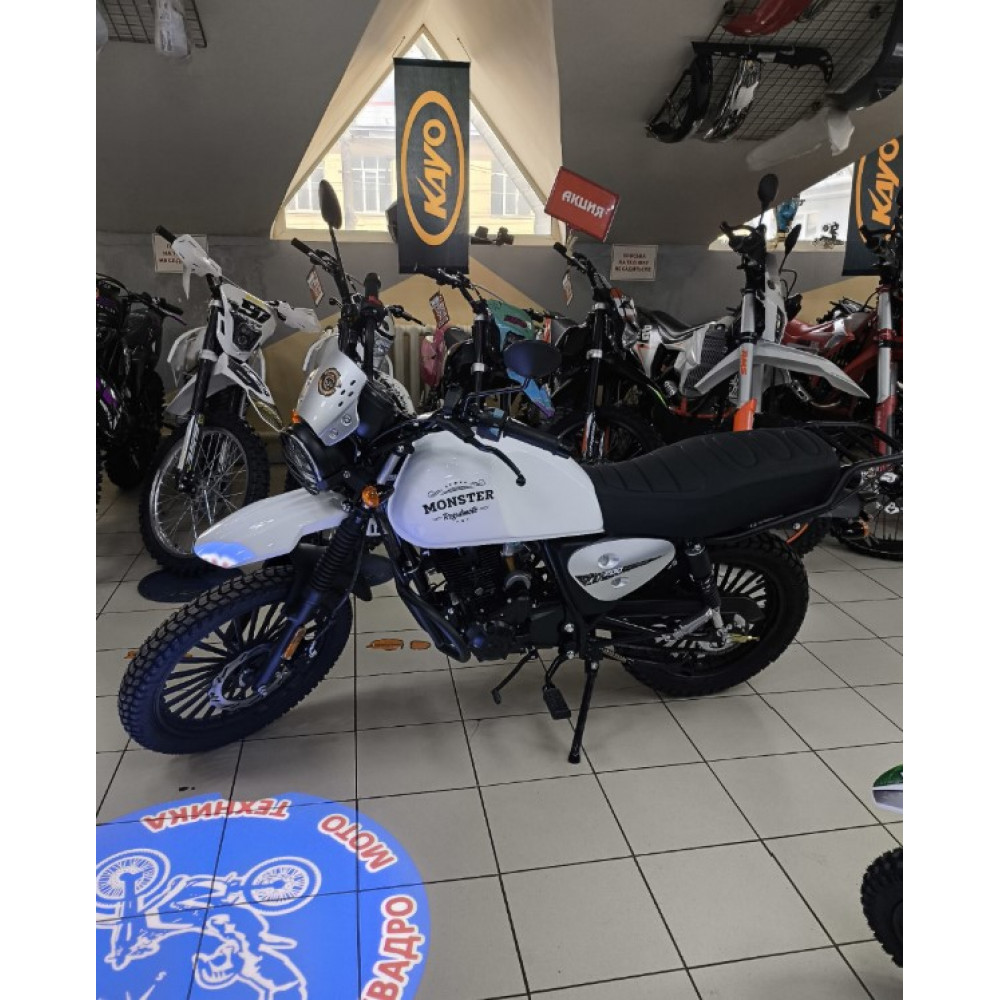 Мотоцикл Regulmoto Monster, Белый, , 121086-2