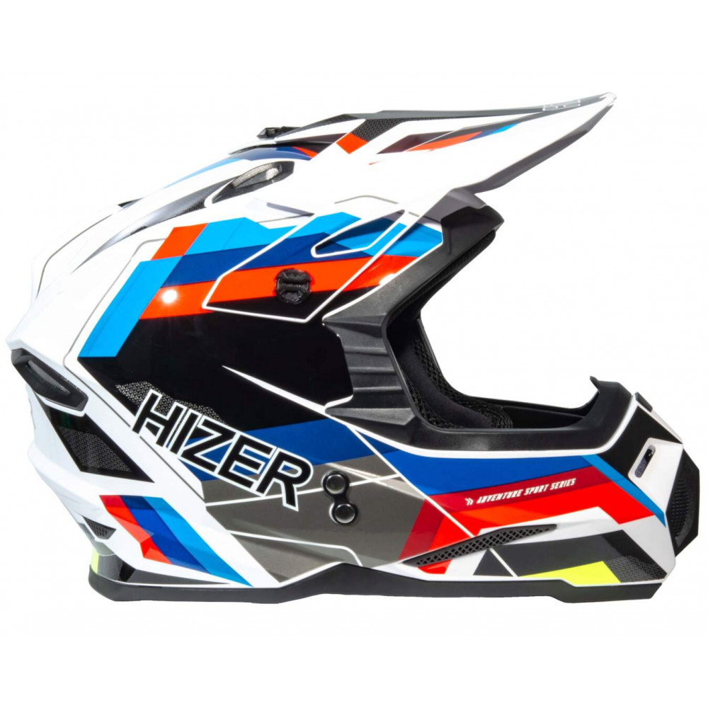 Шлем мото кроссовый HIZER J6801 #8 (S) ADVENTURE