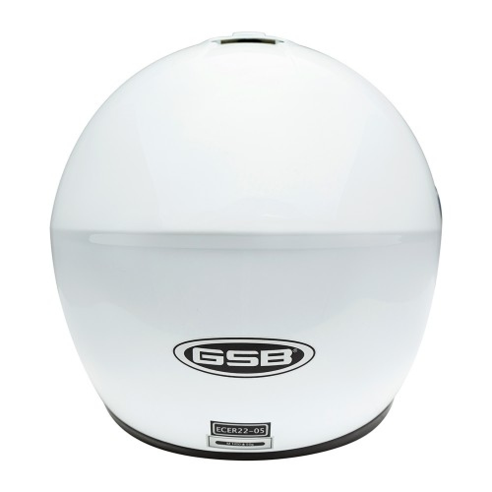 Мотошлем, шлем интеграл GSB G-349 White Glossy 2XL