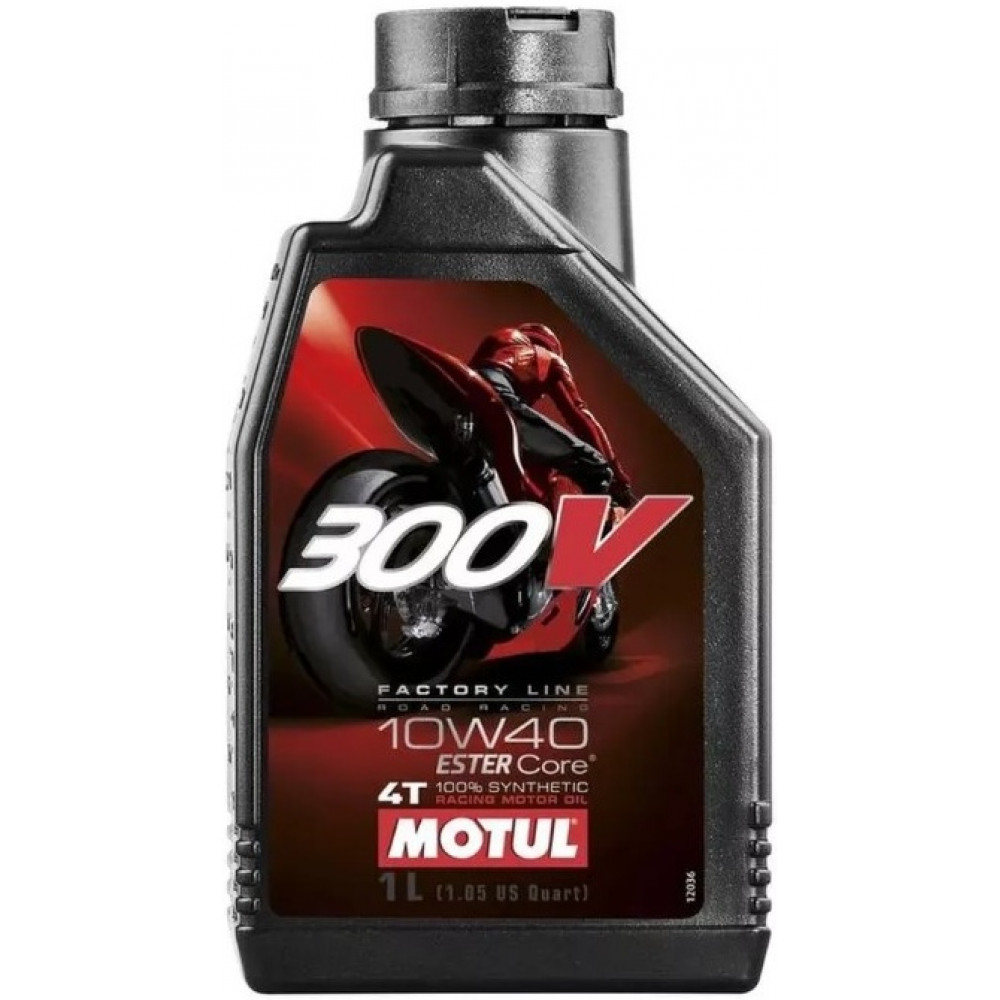 MOTUL 300V 10W40 4T OFF-ROAD 100% СИНТЕТ (эстеры) 1л (масло моторное)