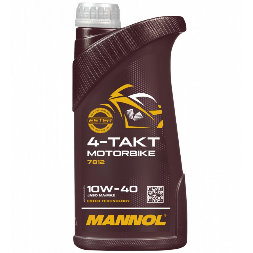 Mannol 4-TAKT Motorbike 10W40 1л (7812) марк