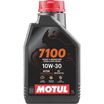 MOTUL 7100 4T (МА2) 10W30 100% СИНТЕТ 1л  (масло моторное) Маркировка