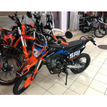 Мотоцикл Regulmoto SAI 200 с ПТС, Черный/ оранжевый, , 10808-1
