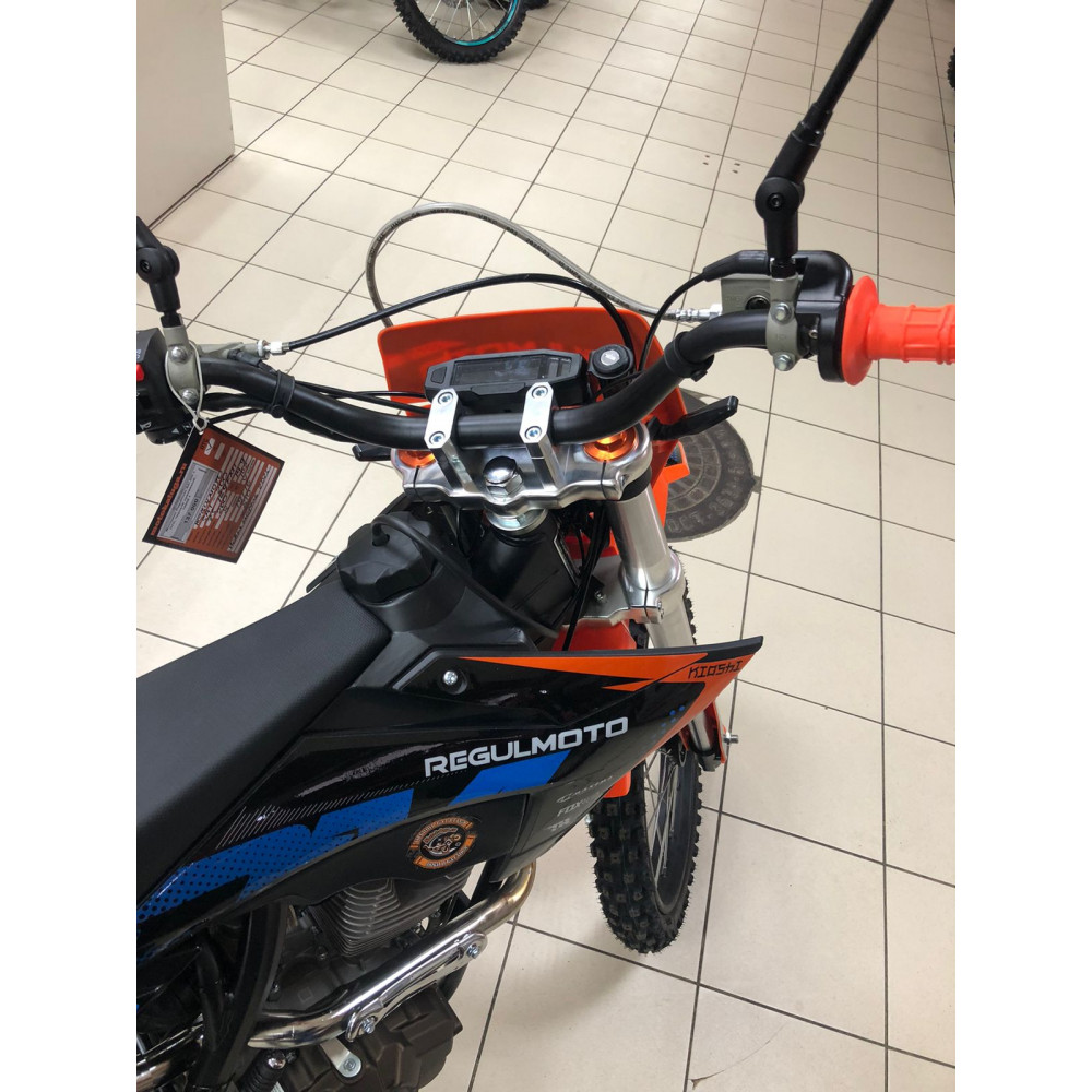 Мотоцикл Regulmoto SAI 200 с ПТС, Черный/ оранжевый, , 10808-1
