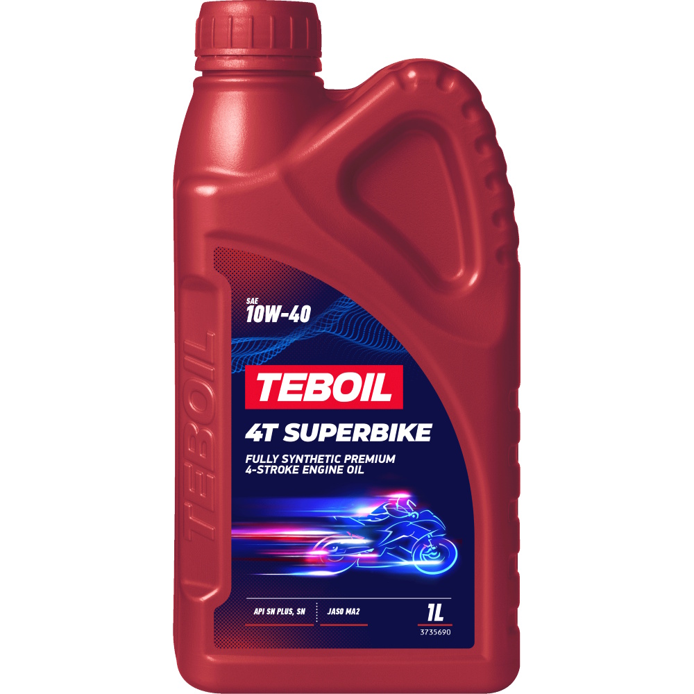 TEBOIL 4T Superbike Oil 10W-40 1л./0,85кг.