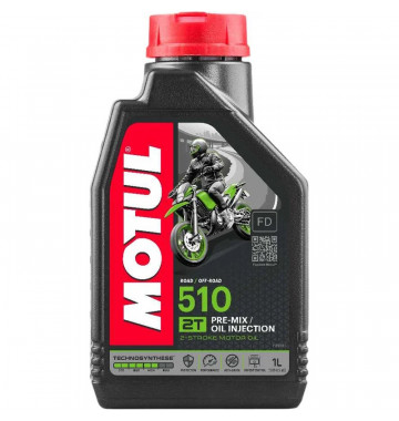 MOTUL 510 2T П/СИНТ 1л  (масло моторное) мототехники МАРК