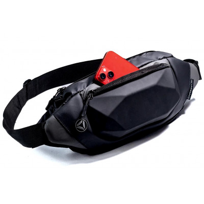 Сумка на пояс Rock Waist CARBONADO, цвет чёрный