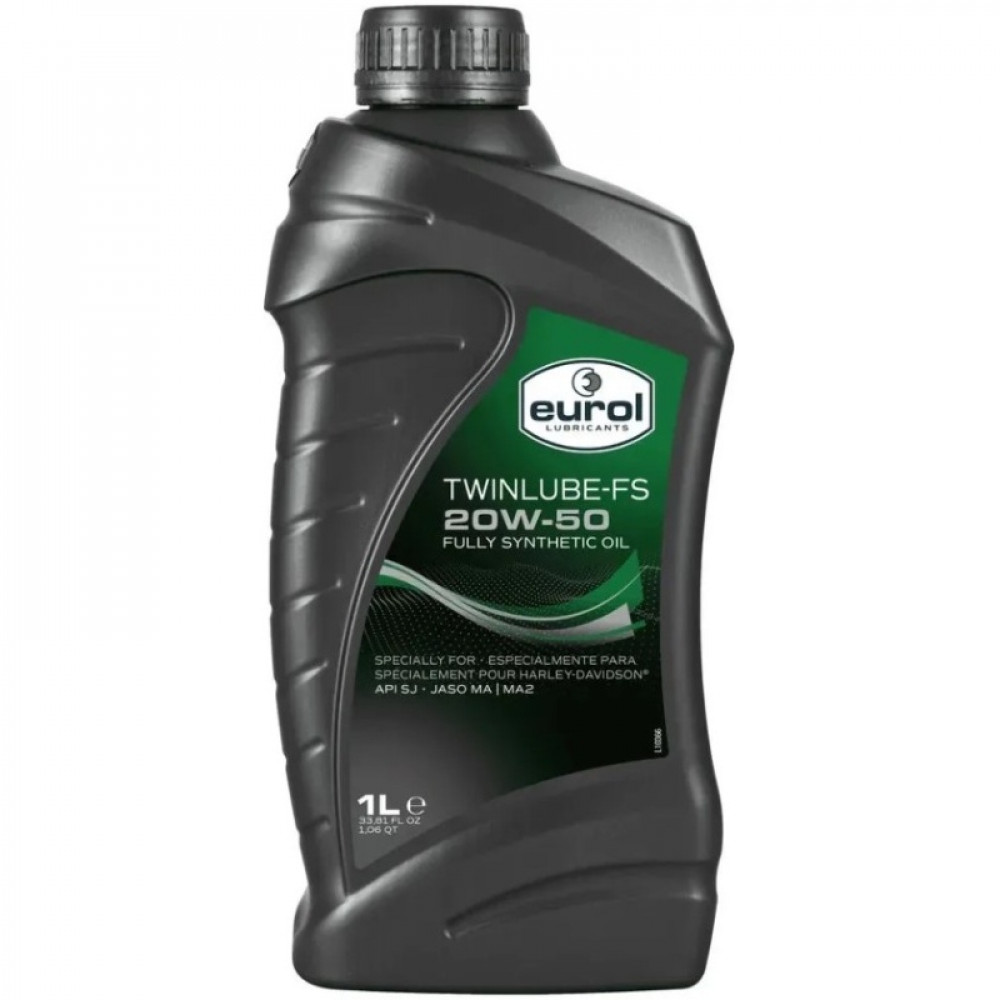 Eurol Масло моторное для 4T двигателей Harley Twinlube-FS 20W-50 MA-2 1л