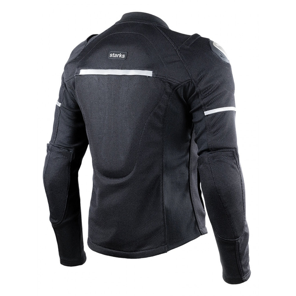 STARKS Мотокуртка AIR Shell 3.0 full protection муж. Чёрный (L)