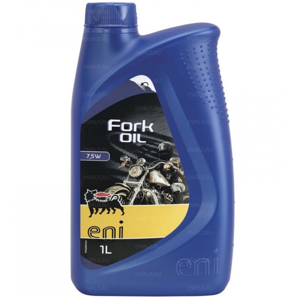 Масло вилочное для мотоциклов и скутеров ENI Fork 7,5W 1л