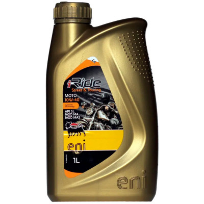 ENI I-RIDE MOTO 4T 10w40 1л. (для 4-тактн. мототехники) (масло моторное
