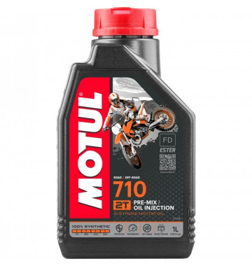 MOTUL 710 2T 1л. 100% синт. для 2Т мототехн. (масло моторн.)