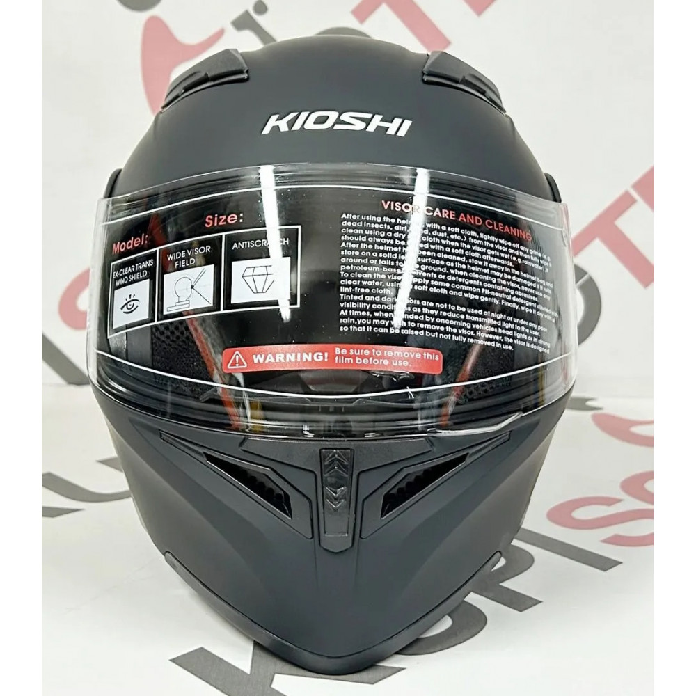 Шлем KIOSHI Tourist 316 модуляр, Черный матовый, M, 102288-57