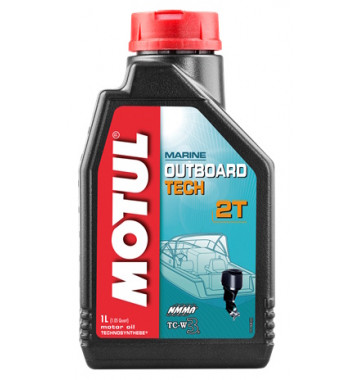 MOTUL OUTBOARD TECH 2T 1л. /Technosynthese®/ (масло для 2Т подвесных лодочных моторов) марк